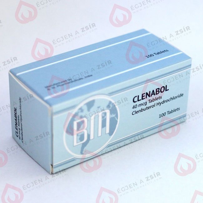 BM Clenbuterol 40mg (Spiropent hatóanyag)